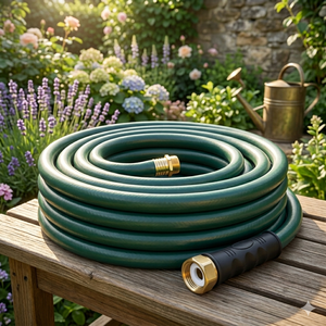 สายยางรดน้ำสวน PVC ขนาด 5/8 นิ้ว ยาว 50 ฟุต ทนแรงดัน 400 PSI ป้องกันการงอ ทนทาน - Product Image 1