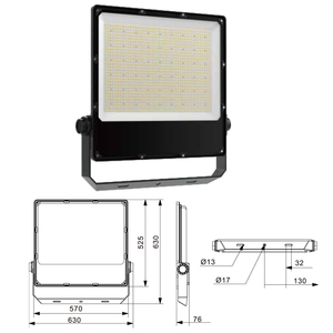Süper parlak 600 Watt 600 w yüksek çıkış sütun enerji tasarrufu açık futbol spor stadyumu için hareket sensörlü Led projektör - Product Image 6