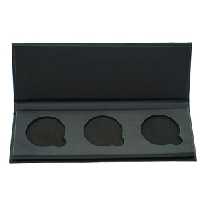 Cajas de embalaje de paleta de sombras de ojos personalizadas de 3 colores y 3 compartimentos con imán, estilo popular, para polvo cosmético y sombra de ojos - Product Image 6