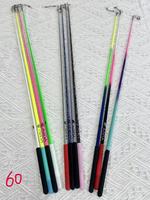 Bâtons de gymnastique rythmique en caoutchouc YIJOY les plus vendus, 60 cm, conformes à la norme FIG, adaptés à la fois à l'entraînement et aux compétitions.