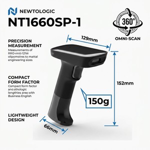<span class=keywords><strong>Lecteur</strong></span> de codes-barres 2D USB ergonomique de 150 g, compatible avec le paiement Alipay Wechat, <span class=keywords><strong>lecteur</strong></span> de codes-barres à décodage rapide pour les petites épiceries - Product Image 2