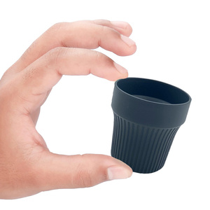 Vasi Rotondi per Piante Grasse Effetto Sabbia del Deserto 7x6.5 Cm, Fioriere da Interno in Resina Resistente ai Raggi UV - Product Image 4