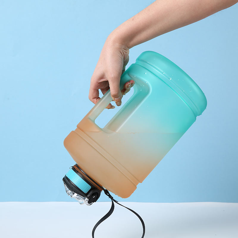 Bouteille D'eau De Gym, Bouteille D'eau De Sport - Pichet De Bouteille De Sport - Gourde De Sport étanche De 1000 Ml, Gobelets D'eau De Randonnée Pour