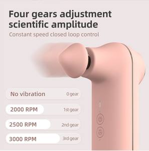 Größe Mini Damen Mini Cordless Elektro schock Impact Körper Muskel Tasche <span class=keywords><strong>Massage</strong></span> pistole Deep Tissue Vibration Übung Sport pistole - Product Image 5