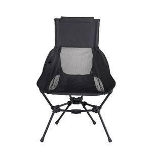Custom Logo Outdoor Foldable Lightweight Aluminum Ultralight Reclining <b>High</b> <b>Back</b> Moon Camping <b>Chair</b> <b>for</b> <b>Adults</b> - Product Image 6