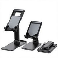 Support de téléphone portable pliable de haute qualité, léger, pliable, portable, support de bureau, utilisation au bureau, multifonctionnel, pour regarder des émissions