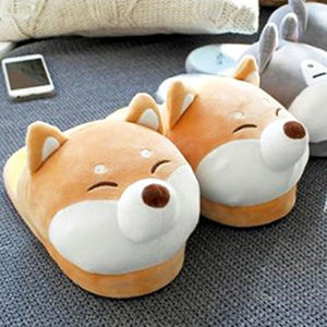 Style mignon Shiba Inu husky, chaussures de <span class=keywords><strong>chien</strong></span> confortables à la mode <span class=keywords><strong>pour</strong></span> hommes et femmes, chaussures d'école antidérapantes d'hiver - Product Image 2