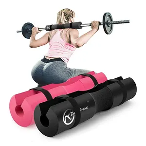 Zhensheng Nhà Máy Nhà Cung Cấp Bền Phòng Tập Thể Dục Trọng Lượng Nâng Squat Cổ Vai Bảo Vệ Bọt Barbell Pad Cho Hip Thrusts