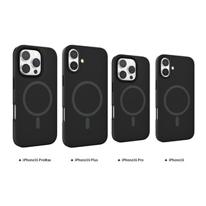 Prezzo all'ingrosso custodia protettiva magnetica in <span class=keywords><strong>Silicone</strong></span> puro colore liquido per <span class=keywords><strong>iPhone</strong></span> 11 12 13 14 Plus 15 16 Pro Max copertura Anti-goccia - Product Image 5