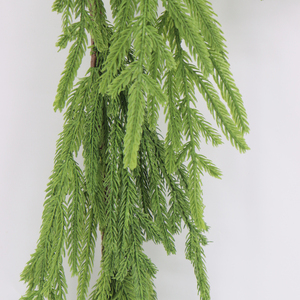 Guirnalda de <span class=keywords><strong>Araucaria</strong></span> de Navidad de vid de PVC Artificial al por mayor de 122cm Flores decorativas, coronas y plantas Flores y Plantas secas - Product Image 3