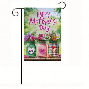 Widely Used Custom Double Sided Polyester Yard <b>Flag</b> Durable Outdoor Quick-Dry Garden Decoration Merry Christmas 12X18 Sublimated - Product Image 1