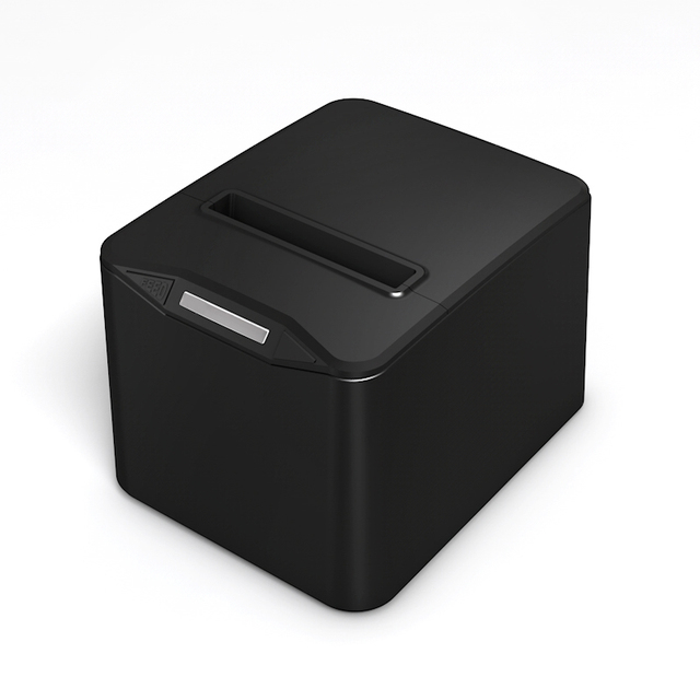 ZJIANG Zj8370 80mm USB RJ11 Interface Thermal Receipt POS Printer with Auto Cutter 203DPI 220MM/s Black & White