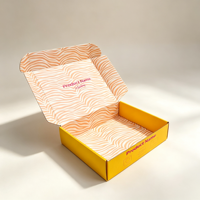 Boîte d'emballage pour cadeaux en carton recyclé double face avec logo personnalisé, impression offset, personnalisation, boîtes en papier