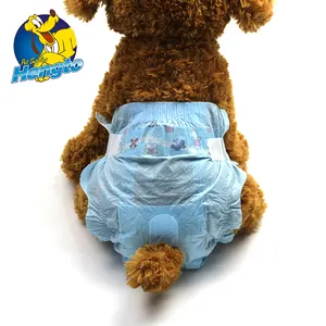 Hengtuo, fournisseur d'articles pour animaux de compagnie, échantillon gratuit, OEM, ODM, couches jetables pour chiennes à absorption super élevée - Product Image 1