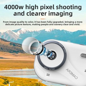 กล้องดิจิตอลสำหรับเด็กหน้าจอ 2.0 นิ้วบันทึกวิดีโอแบบ Full HD 1080p พร้อมไฟฉาย LED ในตัวสำหรับเด็กอายุ 3-6 ปี - Product Image 5