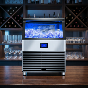 commercial <b>ice</b> <b>maker</b>; commercial <b>ice</b> machine; cube <b>ice</b> <b>maker</b>; cube <b>ice</b> machine; 130kg <b>ice</b> <b>maker</b>; NES-130C-P - Product Image 1