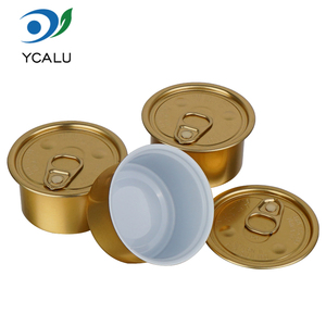 Latas de <span class=keywords><strong>Aluminio</strong></span> Vacías de Grado Alimenticio, Forma Redonda, 100 ml, para Enlatar Atún, <span class=keywords><strong>Sardinas</strong></span>, Carne y Alimentos para Mascotas - Product Image 1