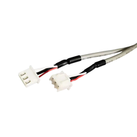 Fil blindé XH2.54 3P à double extrémité avec bornes, fil de signal audio de 100 mm de long, fil de signal en cuivre pur pour carte d'amplificateur de puissance
