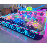 Máquina de Juegos de Carreras Arcade |   Simulador de Carreras Comercial Multijugador que Funciona con Monedas para Centros de Juego y Parques de Atracciones