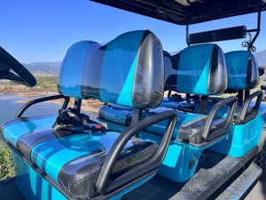 Carrito de <span class=keywords><strong>Golf</strong></span> Eléctrico de Nuevo Diseño con Batería de Litio, Motor de CA de 4KW, Luces LED, 6 Asientos Orientados hacia Adelante, con Caja de Almacenamiento - Product Image 5