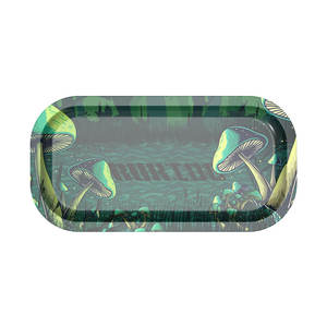 Plateaux de service en métal de style classique de haute qualité Rukioo ZTZ0018 20,5x10,5cm Conception de logo personnalisée Vente en gros d'usine - Product Image 1