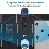 2K WiFi Autocamera Nachtzicht Mini Dashcam met TF-kaartondersteuning Verborgen Lipstick Design 170° kijkhoek G-sensor