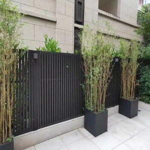 Clôture de jardin et de piscine en aluminium à lames verticales modernes, disponible en OEM, facile à installer soi-même, 1,80 m, pour usage résidentiel - Product Image 2