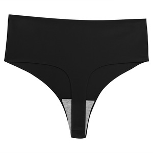 Une pièce sans couture taille haute Tangas sous-vêtements mode <span class=keywords><strong>minimaliste</strong></span> respectueux de la peau respirant femmes tongs - Product Image 6