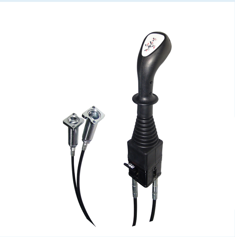 Гидравлический джойстик с нажимным натяжным кабелем и гнездом, комплект, механический джойстик, продажа с завода, запчасти для строительной техники