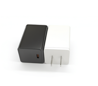 Adaptateur de charge rapide PD 65W standard américain avec port Type-C Chargeur pour iPhone