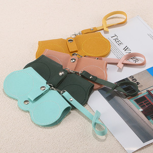 Vente en gros nouveau produit lunettes de soleil sac de rangement lunettes en cuir pochettes de protection <span class=keywords><strong>2023</strong></span> - Product Image 2