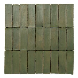 Piastrella Rettangolare Verde Chroma Olive 5x15 per Parete e Pavimento - Product Image 1