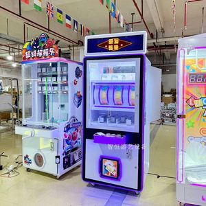 Máquina expendedora comercial popular de más de 2026 modelos, máquina de juguetes y dulces para niños, máquina expendedora de snacks con clip y plataforma giratoria - Product Image 3
