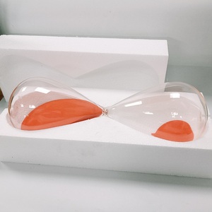 Cadeaux de mariage Grand sablier en verre de 120 minutes Logo personnalisé Sablier pour décoration d'intérieur - Product Image 6