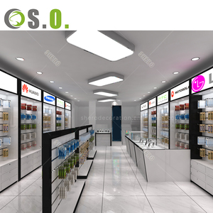 Kiosque de réparation de téléphone portable en verre acheter vitrine de téléphone portable armoire de rangement accessoires de téléphone portable affichage - Product Image 5