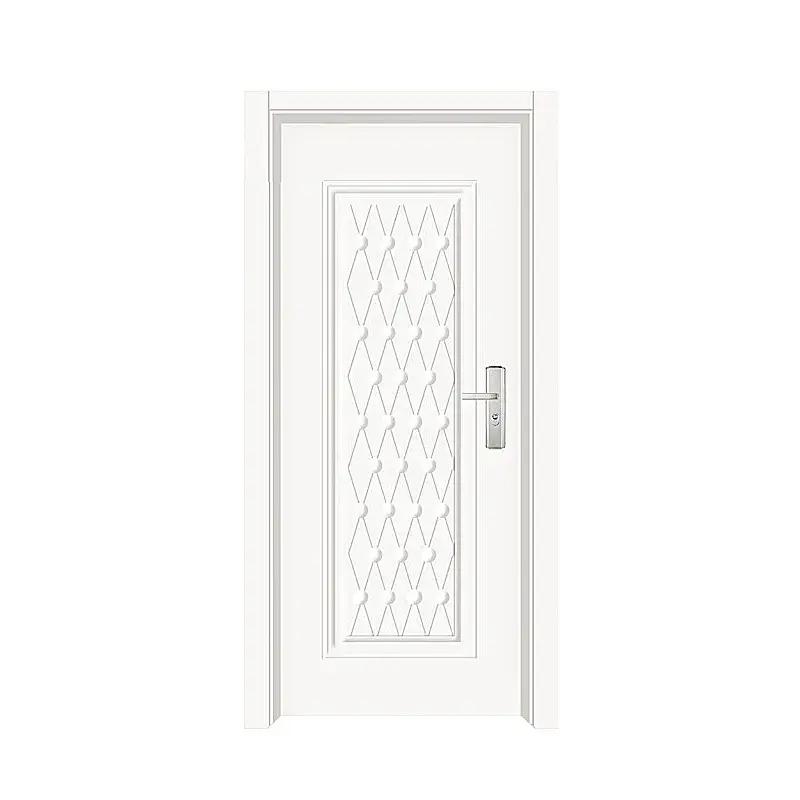 Phổ biến nhất prehung nội thất cửa gỗ rắn hoàn thành cửa đúc với khung cửa