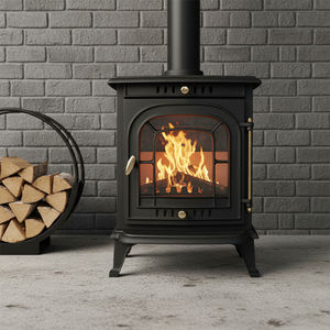 Estufas Grandes <span class=keywords><strong>de</strong></span> Hierro Fundido, Calentadores <span class=keywords><strong>de</strong></span> <span class=keywords><strong>Leña</strong></span>, <span class=keywords><strong>Chimeneas</strong></span> Independientes Únicas, <span class=keywords><strong>Chimeneas</strong></span> Interiores - Product Image 2