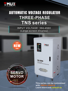 Stabilizzatore di Tensione Automatico con Servomotore Trifase TNS-40KVA 30KVA 50KVA 80KVA 100KVA 120KVA 380V 400V 415V 440V - Product Image 5
