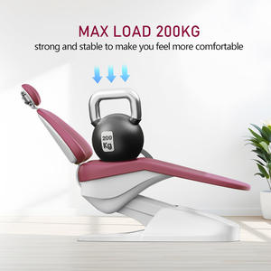 Fauteuil dentaire électrique Hori R5 2020x570x1430mm en plastique et acier de qualité médicale pour usage clinique - Product Image 4