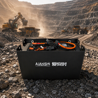 Batterie LiFePO4 pour chariot élévateur 51,2V 404Ah 20,7kWh pour chariots élévateurs électriques Toyota, BMS intelligent, charge rapide, pack lithium à décharge profonde