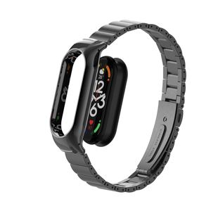 ODM HOLDMI – <span class=keywords><strong>bracelet</strong></span> intelligent <span class=keywords><strong>mi</strong></span> <span class=keywords><strong>band</strong></span> 7, nouveau design, série 70104, couleur noire, type bambou, métal, pour <span class=keywords><strong>xiaomi</strong></span> <span class=keywords><strong>band</strong></span> 7 - Product Image 6