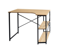 Table de bureau en acier, meuble simple, moderne, permettant de gagner de l'espace, à domicile