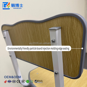 Fournisseurs de mobilier scolaire <span class=keywords><strong>pour</strong></span> enseignants, vente en gros de bureaux et chaises d'étude à un seul piétement en bois multicouche <span class=keywords><strong>pour</strong></span> adultes à domicile - Product Image 4