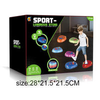 Tapis de danse électronique sans fil à 6 boutons, lumineux, pour enfants de 5 à 7 ans, avec 5 modes de jeu, en plastique durable