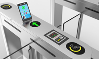 Sistema Integrado de Control de Acceso Electrostático, Torniquete Giratorio ESD, Controlador de Puerta de Entrada, Reiniciable, Resistente al Agua y a la Intemperie