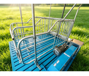 Cages de maternité galvanisées pour truies, cages pour animaux de ferme très demandées pour porcs - Product Image 1