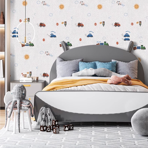 Carta da Parati Adesiva in PVC per Camera da Letto Femminile, Decorazione Non Tessuta Rimovibile - Product Image 6