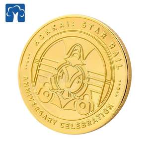 デザインスタンプスターリング999シルバーブランクシャイニー無料サンプルピュアシルバー両面コインゴールデンお土産トレーディングコインスタンプ - Product Image 5