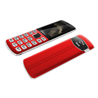 Nuevo Teléfono Celular con Cuerpo Metálico Delgado, Desbloqueado, GSM, Doble SIM, con Marcador BT