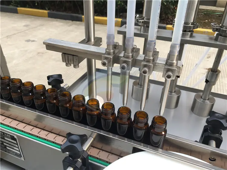 Automatic cough syrup bottle filling capping machine liquid filling line